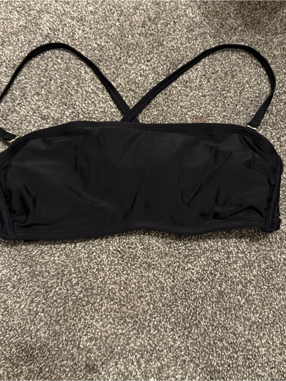 wild fable Black Strapless Bandeau with Convertible Crossback Straps